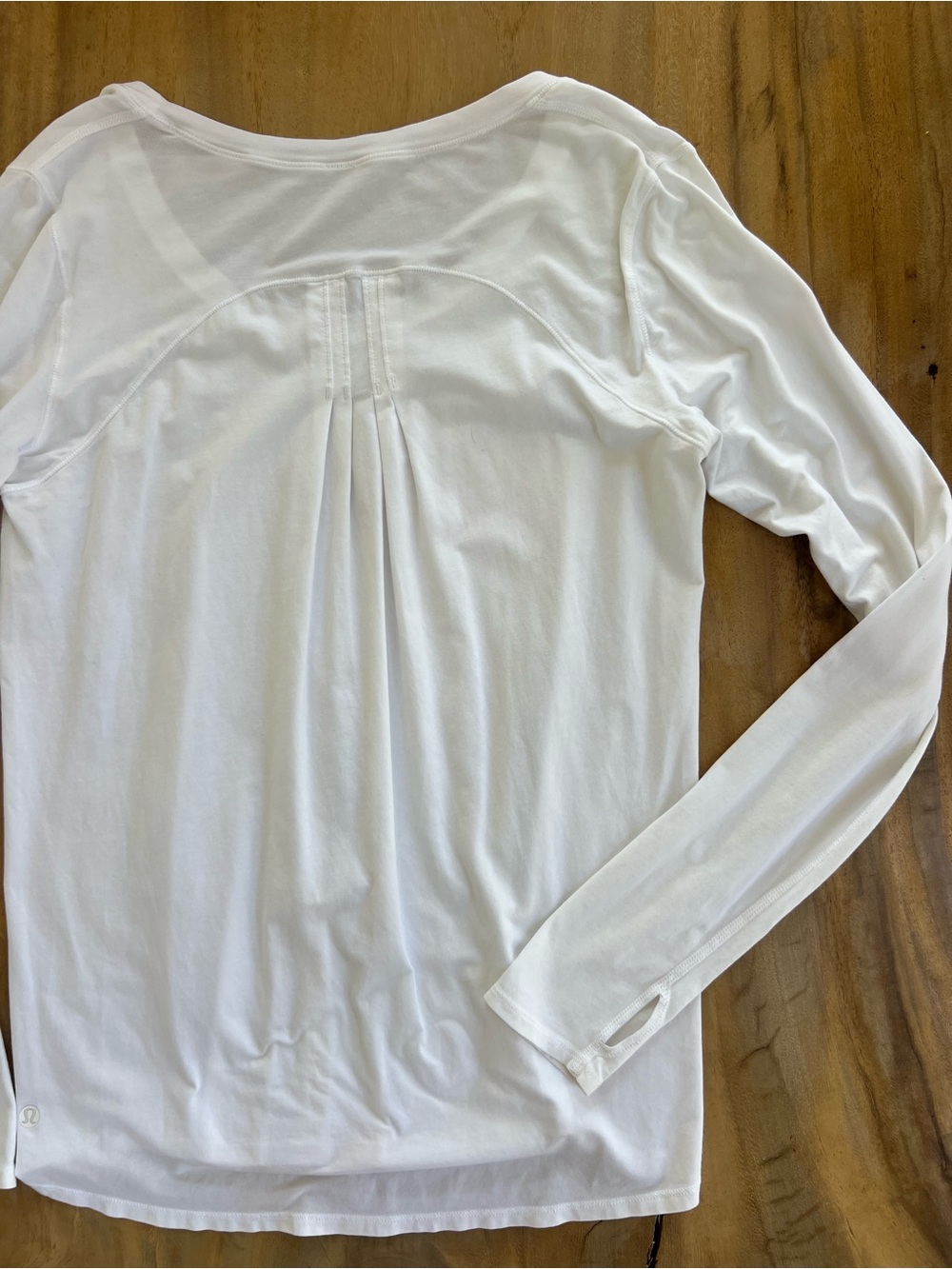 lululemon white long sleeve - Picture 5 of 7